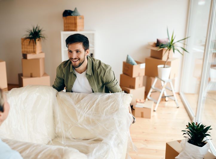 packing single piece of furniture 