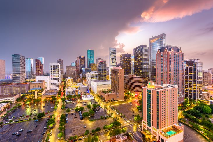 Beautiful Houston City of Texas