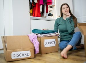 how to declutter before a move